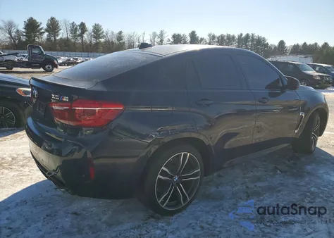 2015 BMW X6 M z USA, uszkodzony, nr VIN 5YMKW8C53F0G93906